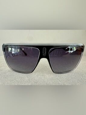 CARRERA NEW 22/N Shield Sunglasses Y2K 63-12-130 Full Inclusion Case Cloth Bag